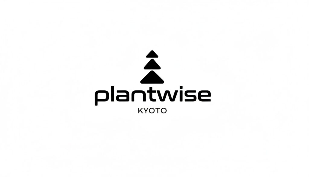 京都のランドスケープデザインスタジオ PLANTWISE KYOTO ロゴ
