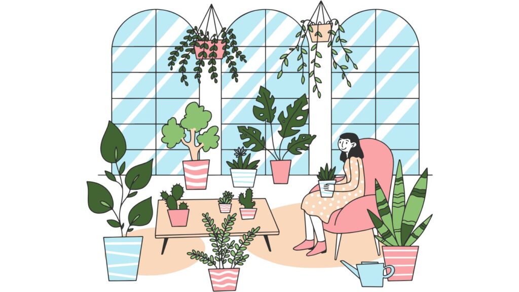 京都を拠点に活動するランドスケープデザインスタジオplantwiseのインドアグリーンのイメージ