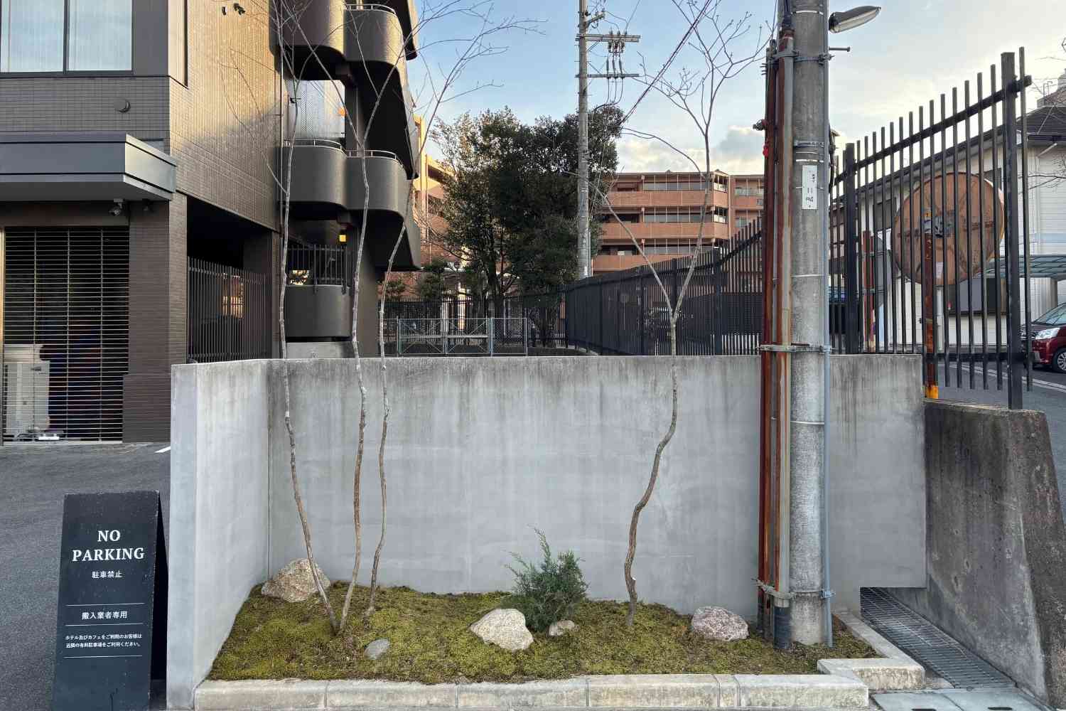 京都のホテル植栽を手がけplantwiseの奈良のホテルの庭のガーデンデザイン植栽