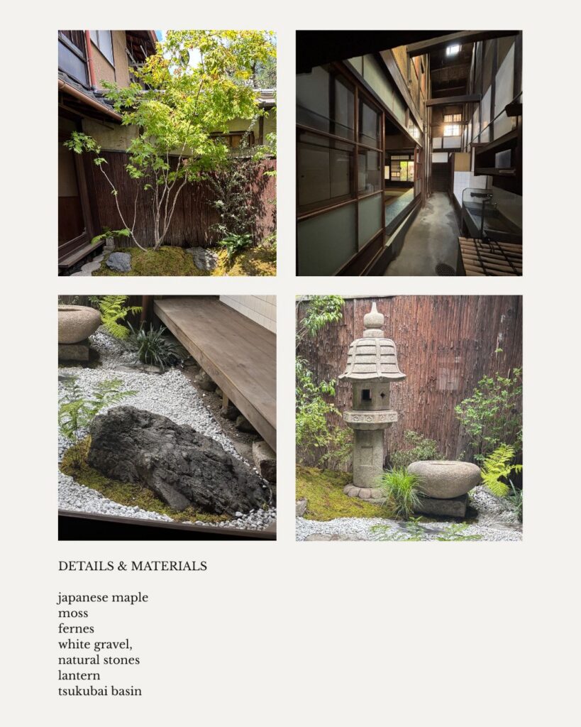 西大黒町の中庭の素材集